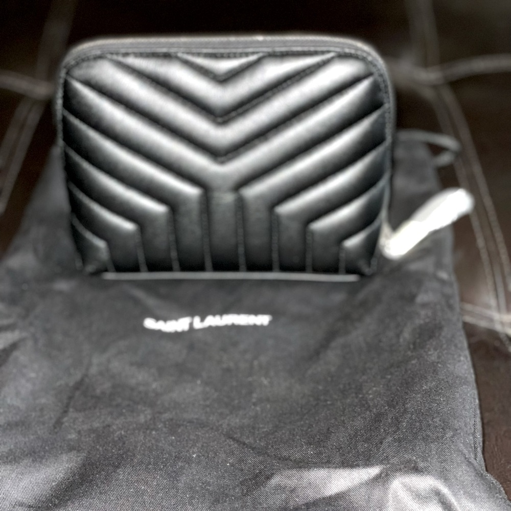 Authentic New with Tags YSL Lou Lou Clutch Pouch Matelasse.